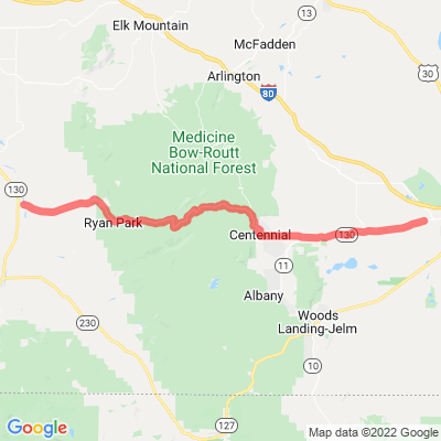 WY 130 Snowy Range Scenic Byway