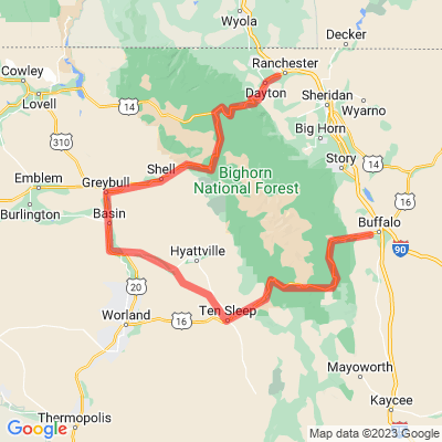 WY 14 | WY 16 | BigHorn Loop | Bighorn Scenic Byway