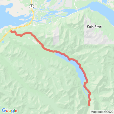 AK Eklutna Lake Rd