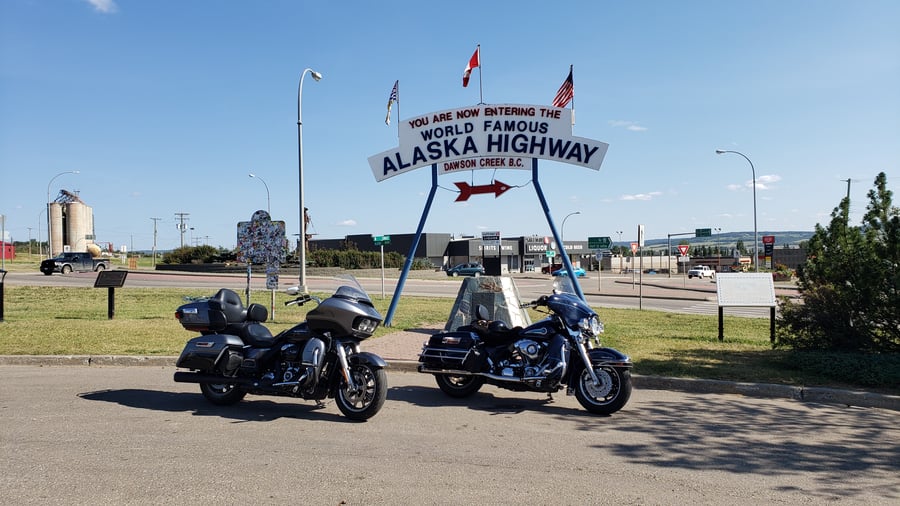 Mile 0 Alaska Highway BC