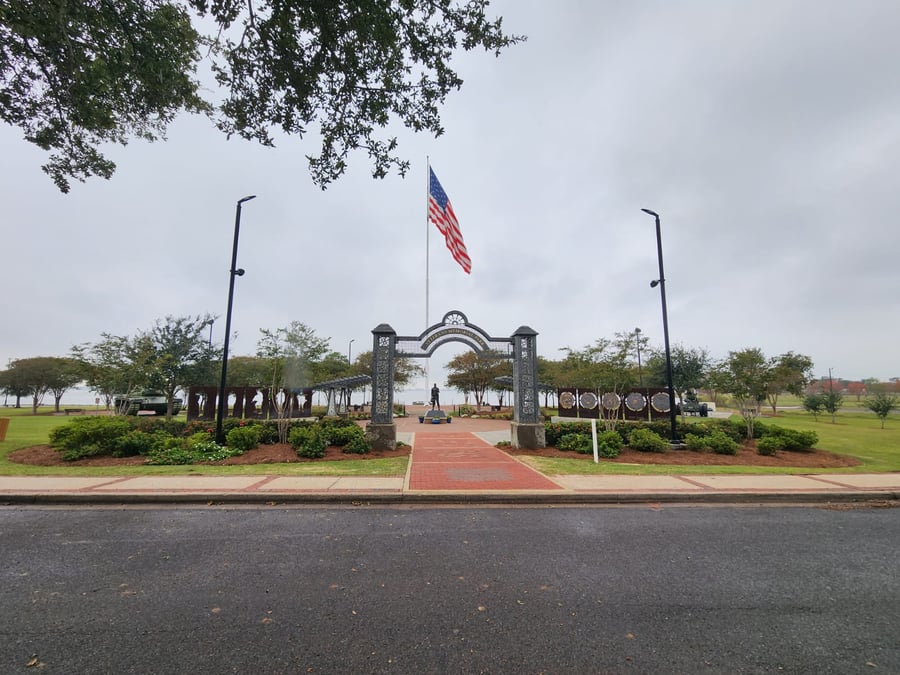 Lake Charles Veterans Memorial Park LA