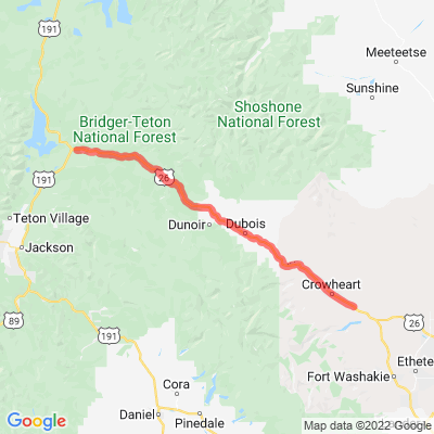 WY 26 Wyoming Centennial Scenic Byway