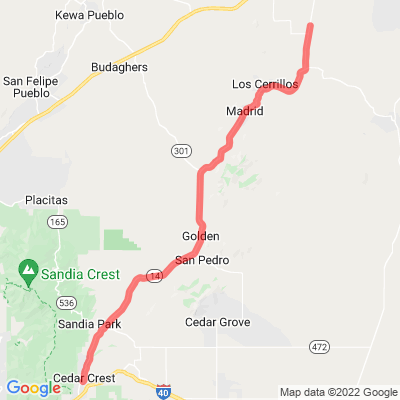 NM 14 Turquoise Trail