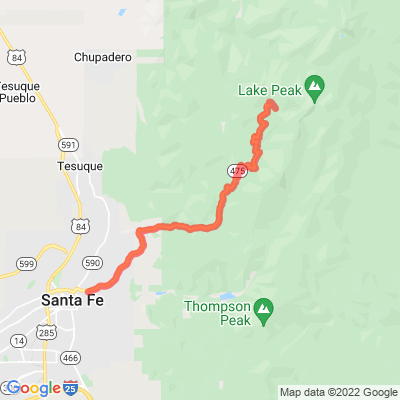 NM 475 Santa Fe National Forest Scenic Byway