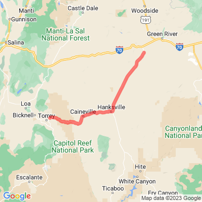 UT 24 Capitol Reef Country Scenic Byway