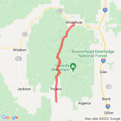 MT Pioneer Mountains Scenic Byway