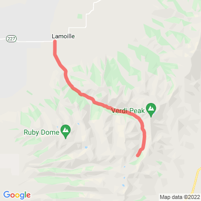 NV Lamoille Canyon Road