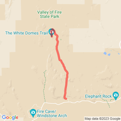 NV White Domes Rd