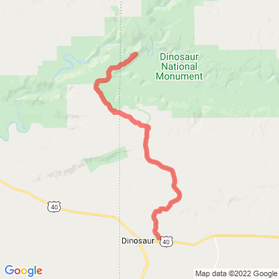 CO Dinosaur National Monument | Harpers Corner Monument Rd