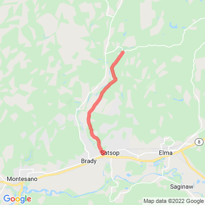 WA East Satsop Rd