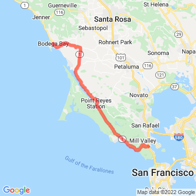 CA 1 | Mill Valley to Bodega Bay
