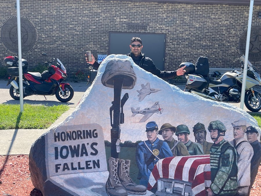 Polk County Bondurant Freedom Rock IA