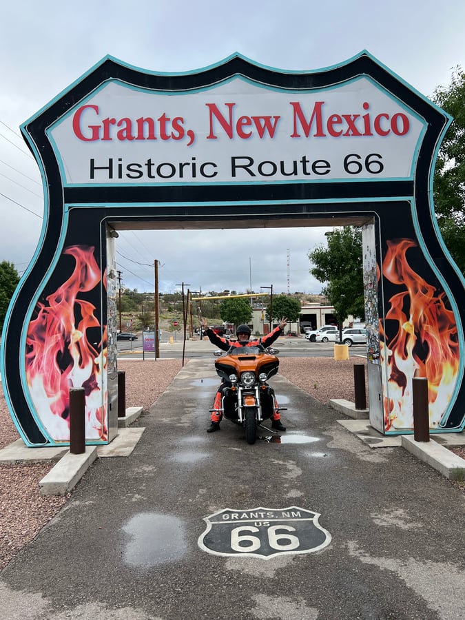 Route 66 Neon Drive-Thru Sign NM