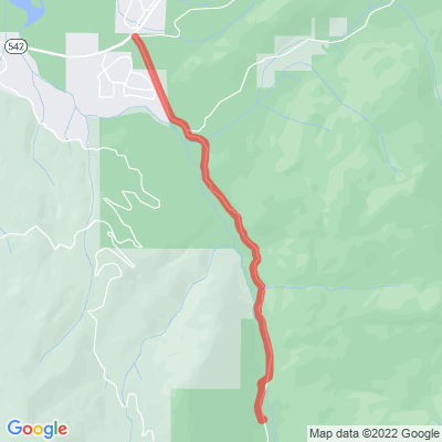 WA Glacier Creek Rd