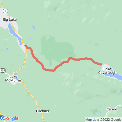 WA Lake Cavanaugh Rd