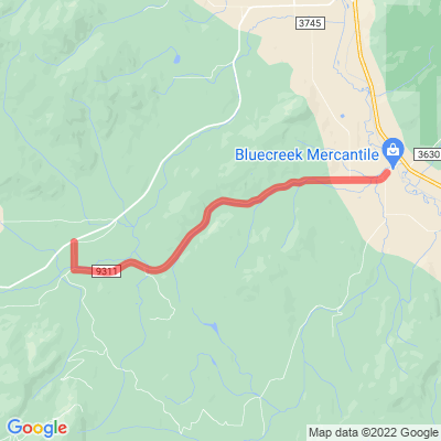 WA Blue Creek Rd