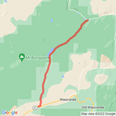WA Bonaparte Lake Rd