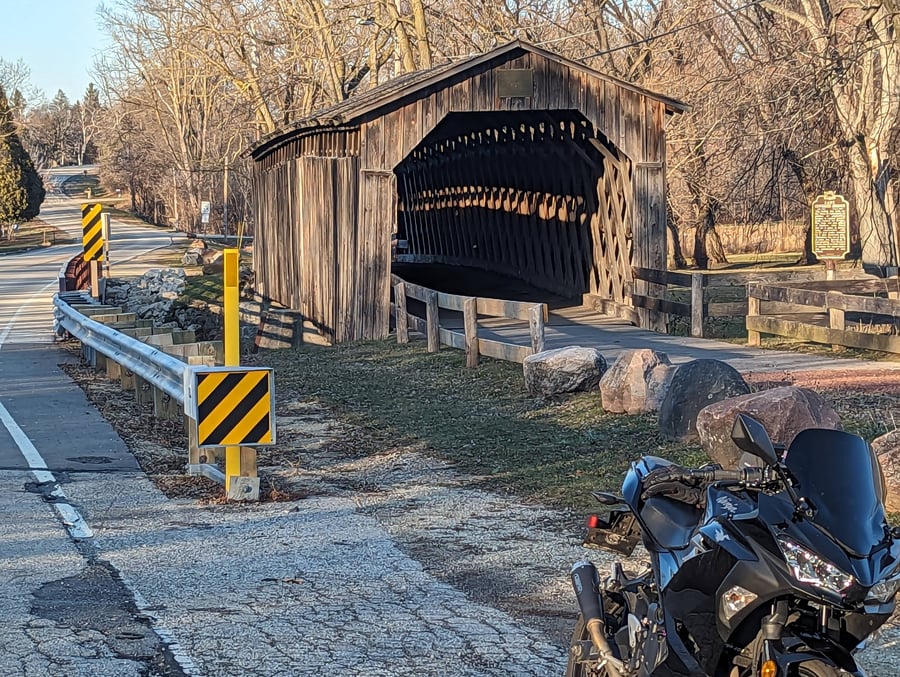 Cedarburg Covered Bridge WI