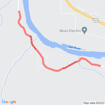 CA Blue Slide Rd