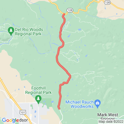 CA Chalk Hill Rd