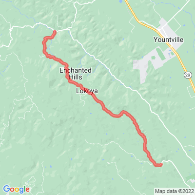 CA Mount Veeder Rd