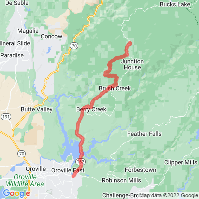 CA Oroville-Quincy Hwy
