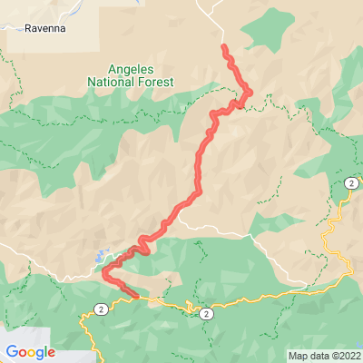 CA Angeles Forest Hwy