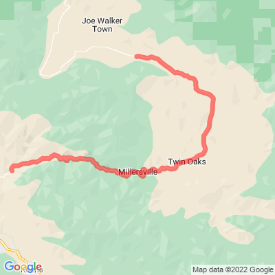 CA Caliente Creek Rd