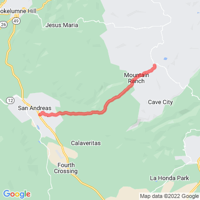 CA Mountain Ranch Rd
