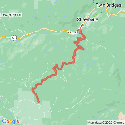 CA Packsaddle Pass Rd