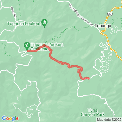 CA Saddle Peak Rd