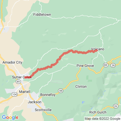 CA Sutter Creek Volcano Rd