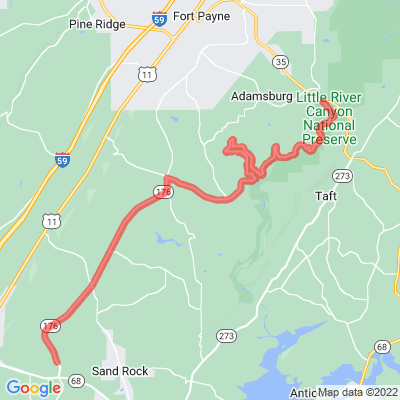 AL 176 | Little River Canyon Rim Pkwy