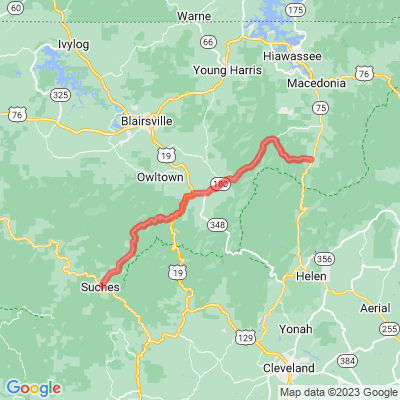 GA 180 | Wolf Pen Gap | The Suches Loop | Georgias Dragon | Russell-Brasstown National Scenic Byway