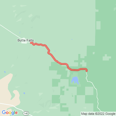 OR Butte Falls-Fish Lake Rd