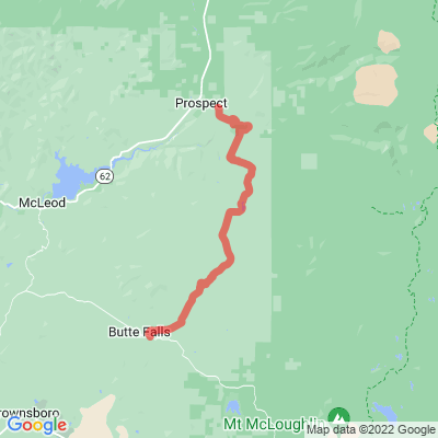 OR Butte Falls-Prospect Rd