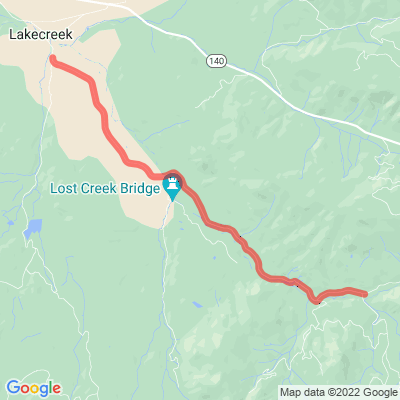 OR South Fork Little Butte Creek Rd