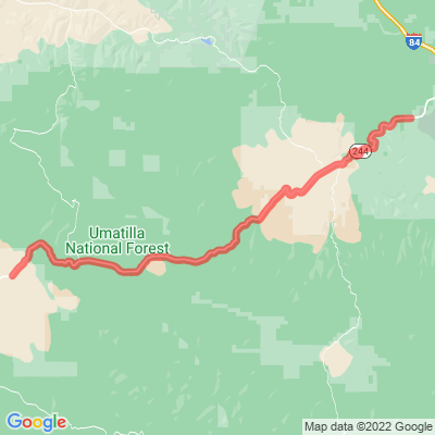 OR Ukiah-Hilgard Hwy