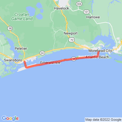 NC 58 Oceanside Beach