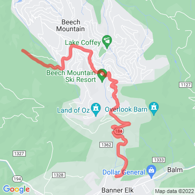 NC 184 Beech Mountain Pkwy