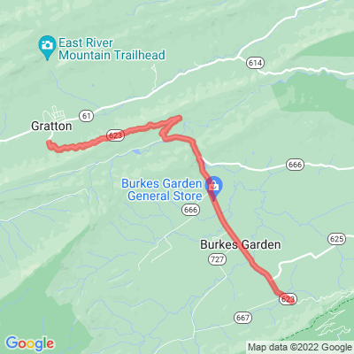 VA 623 Burkes Garden