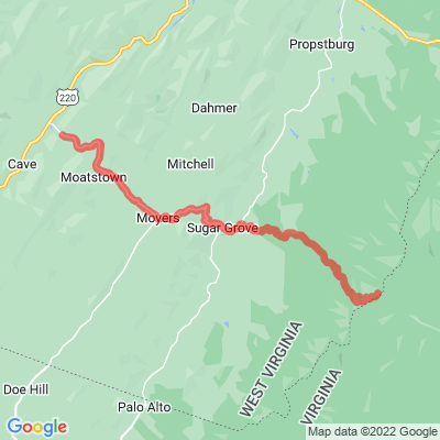 WV 25 CR Reddish Knob