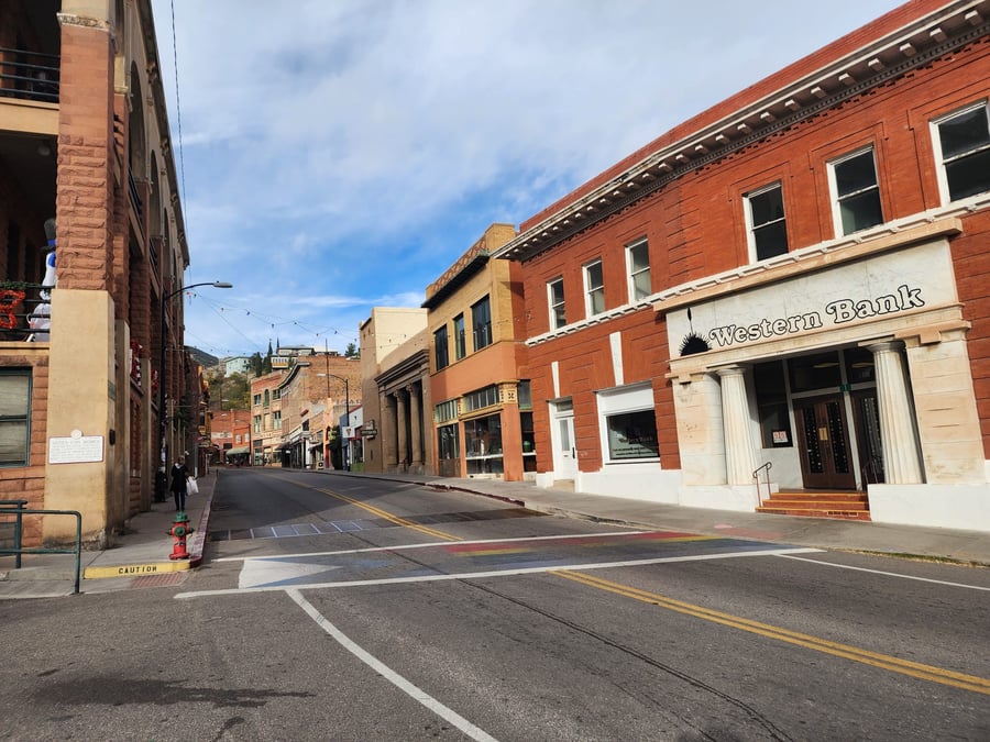 Center Town Old Bisbee AZ
