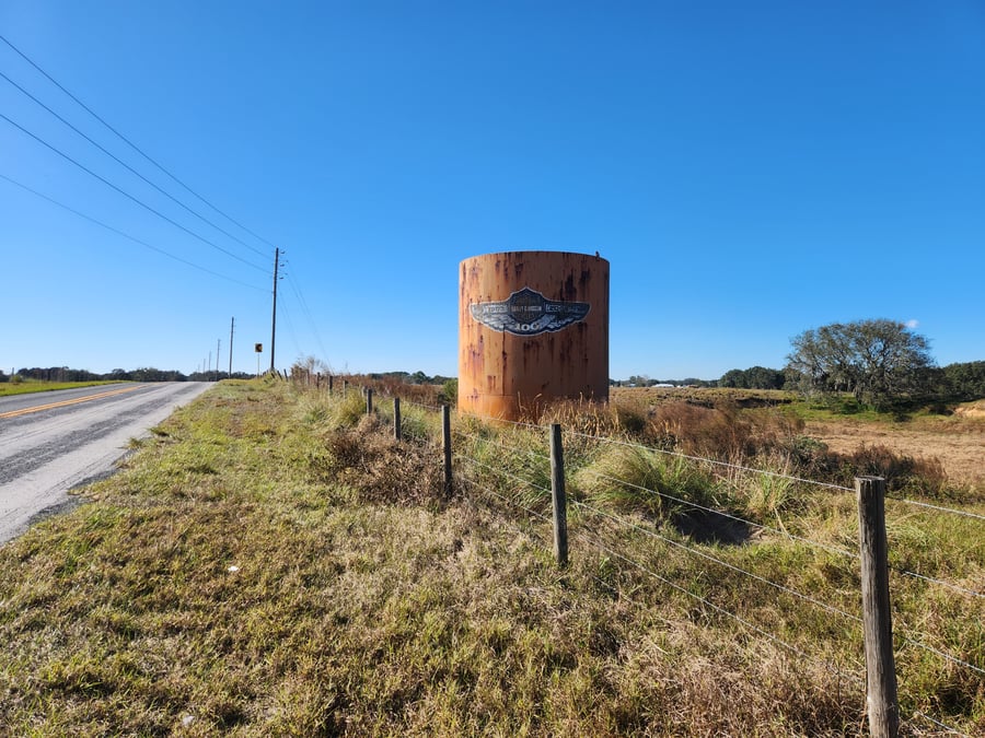 HD Farm Water Tower | Harley Silo FL