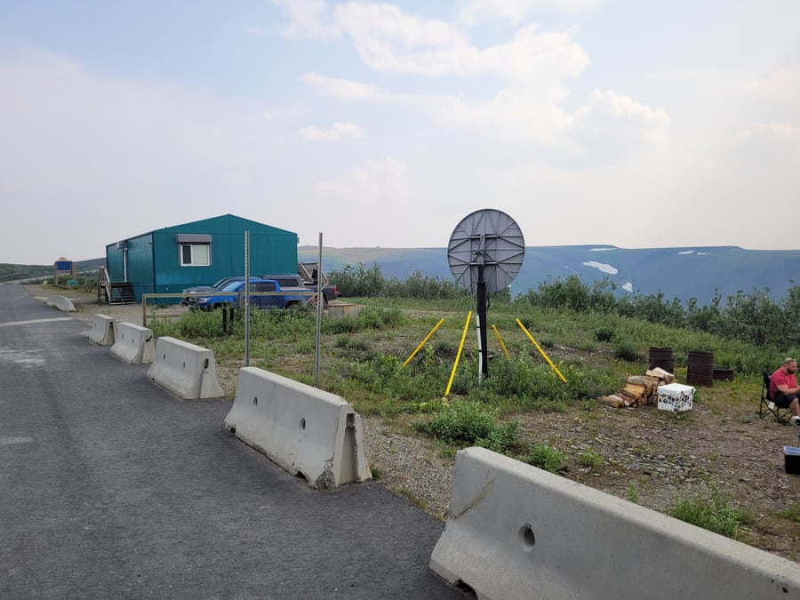 Northernmost International Border Crossing In North America YT