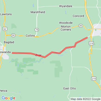 NY Zoar Valley Rd