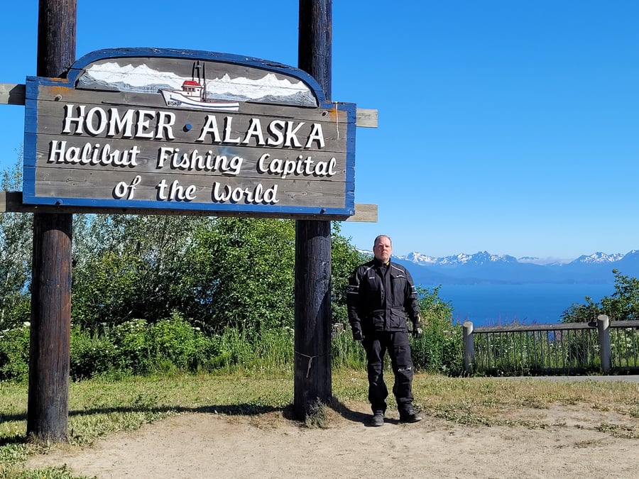 Homer Sign Overlook Point AK