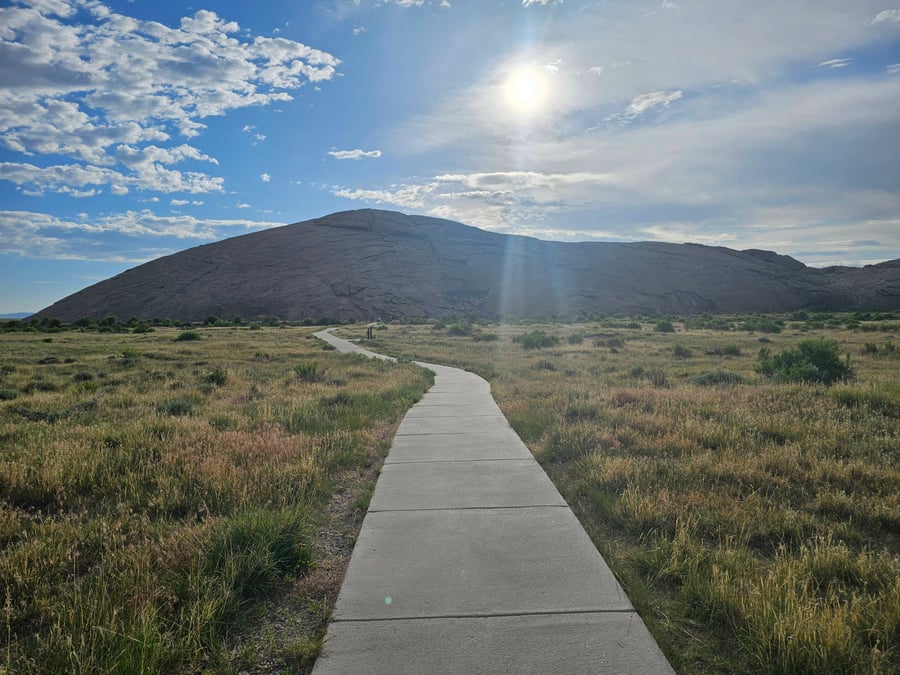 Independence Rock State Historic Site WY