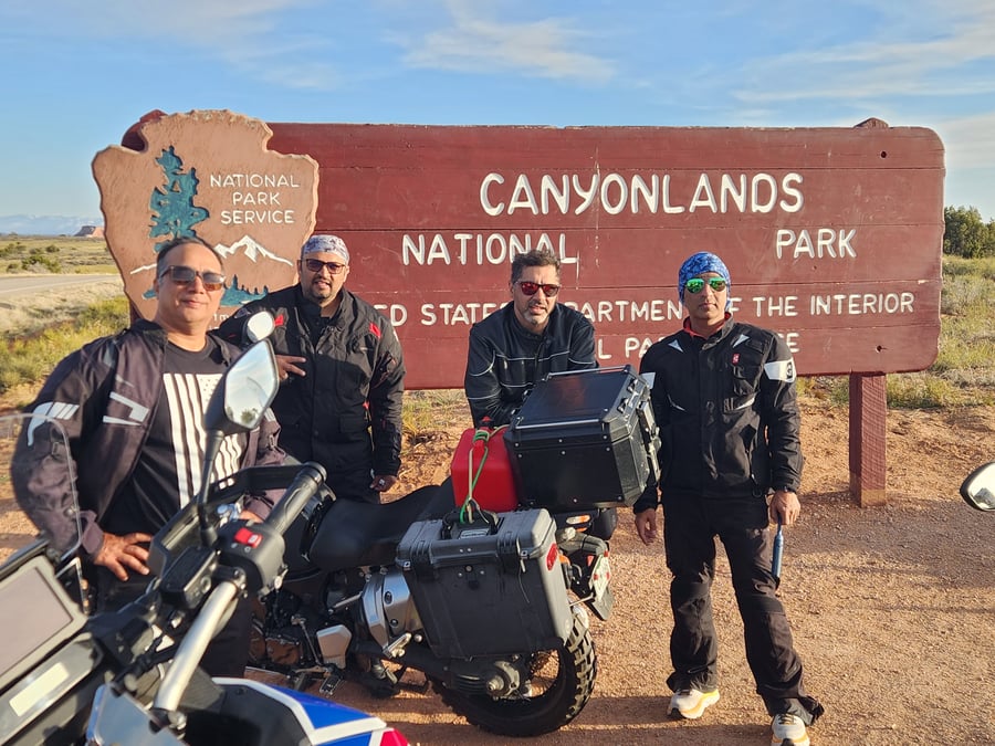 Canyonlands National Park Sign UT