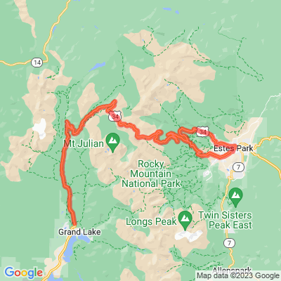 CO 34 Trail Ridge Rd